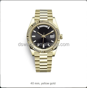 นาฬิกาอะนาล็อกแนวสปอร์ตสแตนเลสสำหรับผู้ชาย, นาฬิกาอะนาล็อกอัตโนมัติฟังก์ชั่นเคลื่อนไหวสัปดาห์ความกว้าง20มม. คุณสมบัตินักดำน้ำเม็ดมะยม - Product Image 1