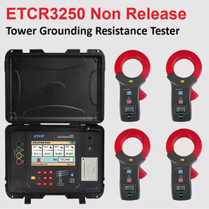 Medidor de Resistividad del Suelo ETCR3250 9000, Probador de Resistencia de Tierra de Torre con Método de 4 Pinzas, Detector de Voltaje de Tierra y Corriente Alterna 500A - Product Image 2