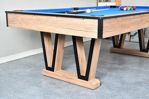 <span class=keywords><strong>Table</strong></span> de <span class=keywords><strong>billard</strong></span> et de salle à <span class=keywords><strong>manger</strong></span> en MDF de 7 pieds et 8 pieds avec deux en un, <span class=keywords><strong>table</strong></span> de <span class=keywords><strong>billard</strong></span> élégante, style américain, 9 boules - Product Image 4