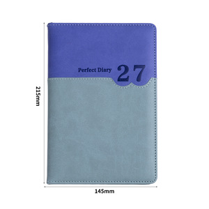 Wholesale Custom Engraved Logo Leather Planner Agenda 2027 New Hardcover Diary Journal <b>Notebook</b> Corporate Business Promotional - Product Image 6