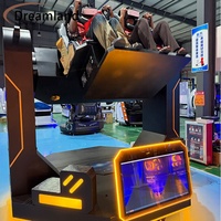 Dreamland, Simulador de Realidad Virtual 9D con Rotación de 360 Grados para 2 Jugadores, Máquina de Juego de Montaña Rusa de Realidad Virtual Exclusiva para Centros Comerciales y Parques VR