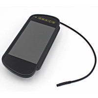 Moniteur de rétroviseur de voiture 7 pouces, Bus, écran tactile 4:3, boutons LCD TFT MP5, dent bleue, camion, moniteur de rétroviseur de voiture