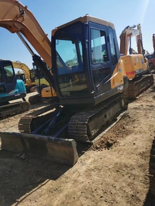 Vente flash! Mini-excavatrice Hyundai 75 7.5T d'occasion fabriquée en Corée |   Mini-pelle hydraulique compacte pour la construction urbaine - Product Image 3