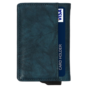 CardHoda PU Leather Slim <b>Wallet</b> with <b>RFID</b> Protection 6 Inch Unisex Minimalist Design Short Fold Closure Gift - Product Image 5