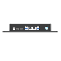 PC Panel Industri All-in-One 10.1 11.6 Inch Layar Sentuh Mesin Kasir Desktop Printer Opsional Retail untuk POS