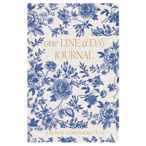 LABON Diario de Memoria de Cinco Años con Una Línea por Día, Tapa Dura Floral, Diario Sin Fecha de 5 Años, Cuaderno de Reflexión Rayado, Regalo de Papelería - Product Image 4