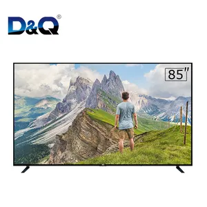 85 Inch DQ UHD smart tv 4k Explosion-Proof /andriod 9/11 WIFI YouTube play NET---FLIX Television Fashion hot sale