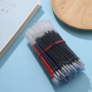 कस्टम लोगो प्लास्टिक सामग्री 1.0 मिमी लेखन चौड़ाई के साथ थोक 0.5 मिमी फैंसी जेल पेन