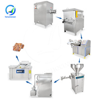 Machine à remplir les saucisses pneumatique OCEAN, ligne de production de saucisses salami, machine à fabriquer des saucisses, prix