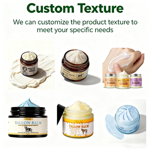 Nhãn hiệu riêng 100% hữu cơ mỡ động vật Balm Halal chứng nhận 37 gam du lịch Kích thước Whipped Thịt Bò mỡ động vật và Manuka mật ong Balm - Product Image 4