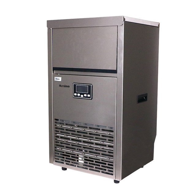 Commercial Restaurant Bar Cold Drink Household Stainless Steel Cube Ice Maker