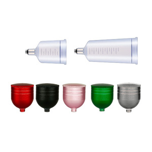 Pot de peinture pour aérographe Great Craftsman, 7,0 cc, alimentation par gravité, gobelet en métal et plastique pour œuvres d'art, accessoire portable - Product Image 1
