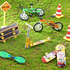 Petite planche à roulettes universelle pour doigts de 34 mm, petites planches à roulettes et vélos pour doigts en plastique - Product Image 3