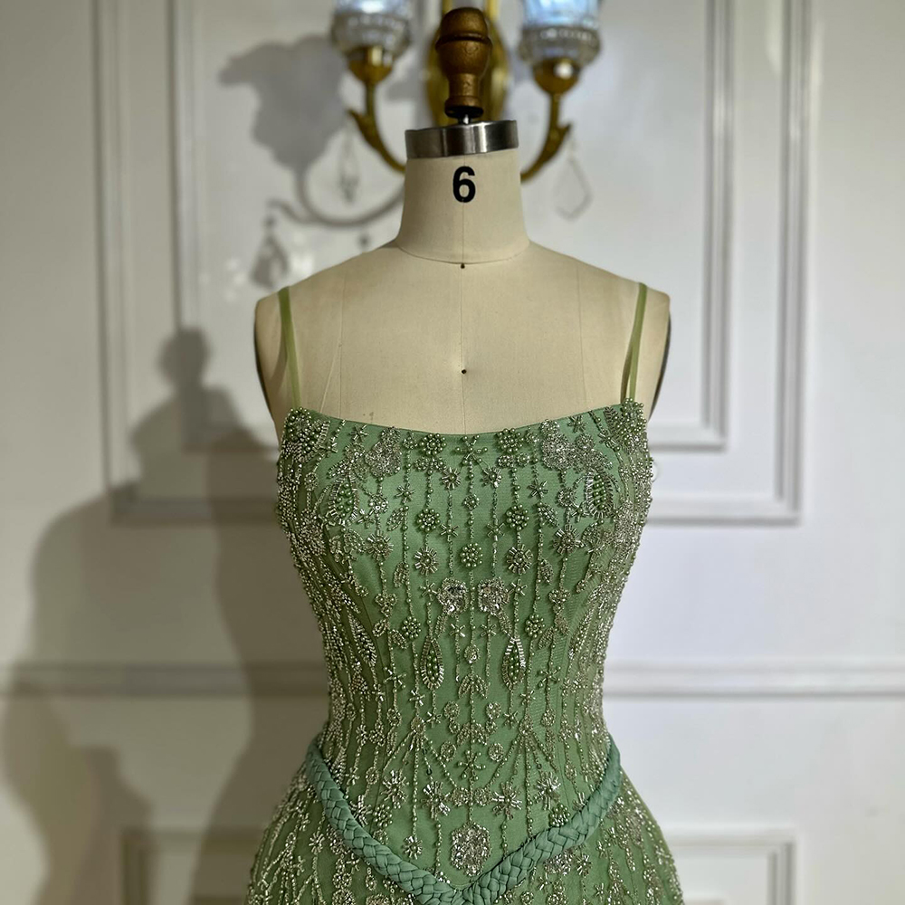 Shop Our 2025 Sage Green Arabic Evening Dresses Collection