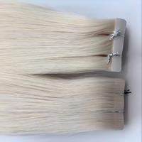 Extensions de cheveux naturels européens injectés en gros, avec mèches invisibles et double épaisseur aux pointes, pour une pose sans couture