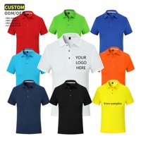 Polo pour hommes à prix bas, vente en gros, personnalisable, séchage rapide, vêtements de travail, t-shirt polo uni, grande taille
