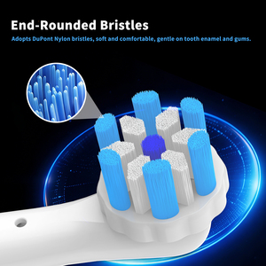 Replacement <strong>Toothbrush</strong> Heads Compatible with IO Series, DuPont Bristles POM Material, 8-Pack <strong>Oral</strong> Care Set, Wholesale <strong>Price</strong> - Product Image 4