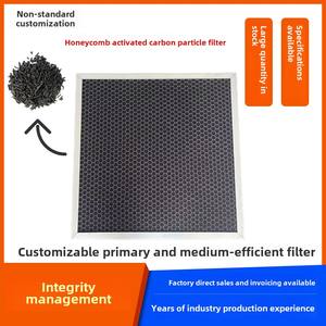 <span class=keywords><strong>Filtre</strong></span> à plaques de particules de charbon actif en nid d'abeille personnalisable nouveau panneau pour <span class=keywords><strong>filtre</strong></span> chimique en maille de papier d'adsorption de gaz d'échappement - Product Image 6