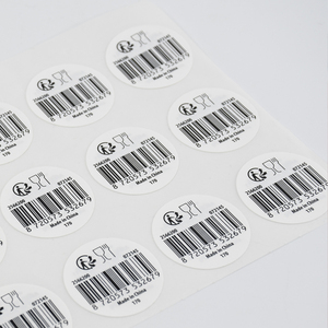 Özel QR Kodlu Etiketler Çift Katmanlı Çıkarılabilir Yapışkanlı Kağıt Çift Katmanlı Etiket Çıkartmaları Ambalaj Etiketleri - Product Image 4