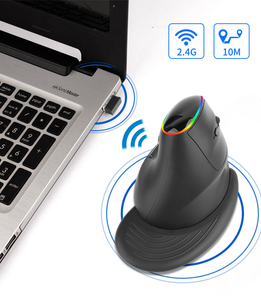 Vertical Ergonomic Optical Mouse Rechargeable RGB Backlit 7 Buttons Right Hand mouse for Desktop Gaming - Product Image 4