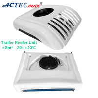 Unité de réfrigération pour livraison en supermarché AC.133.217, congélateur split DC24V R404a pour fourgonnette de courses de 8m³, transport frigorifique fiable