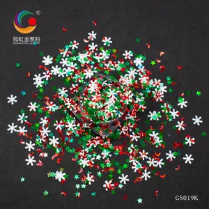 Glitter New Style Christmas Decoration Wholesale Sequins Mix Color Craft Nail Art Glitter Powder