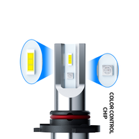 Phares Led universels pour voiture, lumière ultra-brillante, système d'éclairage automatique, H1, H4, H7, H11, Blub, accessoires Super lumineux