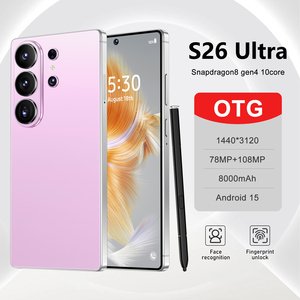 Teléfono Inteligente S26 Ultra de 7.7 Pulgadas, 22GB+2TB, Desbloqueado, S-Pen, 108MP, Versión Global, Android 15, Deca Core, Doble SIM - Product Image 1