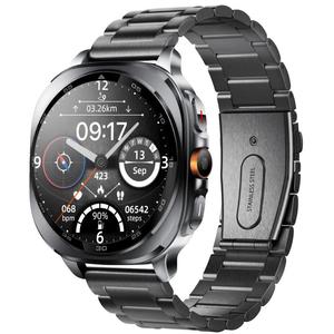 Ts400 ngoài trời thông minh GPS Đồng hồ GPS Beidou 128 chế độ thể thao đo độ cao phong vũ biểu la bàn đèn pin ai Gpt sạc từ tính bằng giọng nói - Product Image 6