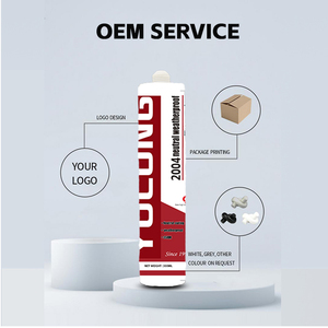 Yulong một thành phần trung tính Silicone đàn hồi <span class=keywords><strong>Sealant</strong></span> thấp Mùi xây dựng đóng gói cho lợp máng xối caulking chế biến gỗ - Product Image 5