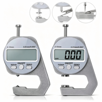 Jauge d'épaisseur numérique 0-10 mm, jauge d'épaisseur numérique de poche, instrument de mesure électronique de haute précision