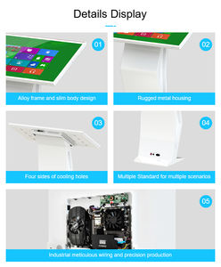 Type de support de plancher écran tactile d'imprimante de signalisation de Digital <span class=keywords><strong>49</strong></span> "tout dans un PC en tant que kiosque public <span class=keywords><strong>49</strong></span> pouces - Product Image 5