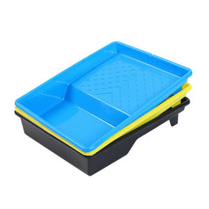 Bac à <span class=keywords><strong>peinture</strong></span> industriel en plastique durable avec cadre à dégagement rapide, <span class=keywords><strong>rouleau</strong></span> à <span class=keywords><strong>peinture</strong></span> à puits profond de 6 po et 9 po pour projets de <span class=keywords><strong>peinture</strong></span> murale et de <span class=keywords><strong>plafond</strong></span> DIY - Product Image 2