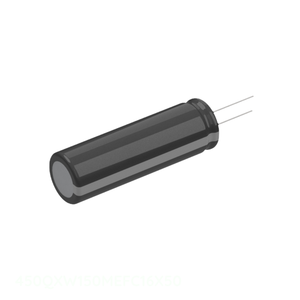 Condensateur original CAP ALUM 150UF 20% 450V RADIAL à montage traversant 450QXW150MEFC16X50 150 uF - Product Image 1