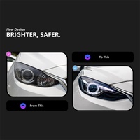 Feux avant Veidt pour Mazda 3 Axela 2014-2019, ensemble de phares Axela modifiés avec lentilles LED et feux de jour