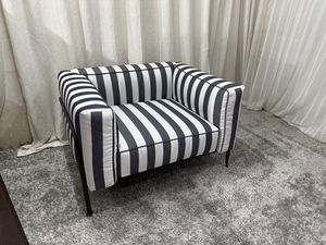 Disen Muebles al aire libre Muebles para el hogar Sofá individual Marco de metal Jardín Sofá Jardín Impermeable Sofá al aire libre Conjunto - Product Image 3