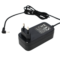 Adaptateur secteur mural EU 19V3.42A DC 65W pour ordinateur portable avec certification CE CB IEC LVD EMC RoHS
