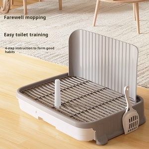 <span class=keywords><strong>Toilette</strong></span> écologique pour chiens de petite taille et chiots, anti-crottes et anti-urine, bac à litière pour animaux de compagnie en PP, contrôle efficace des odeurs, style tiroir pour Teddy - Product Image 2