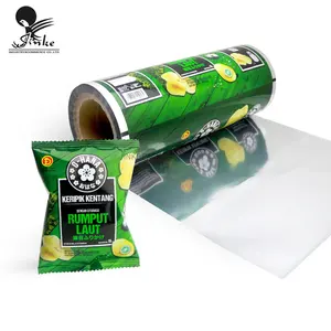 Direct Factory Custom Printed Food Plastic Packaging Bag Potato Chips Packaging Film Roll