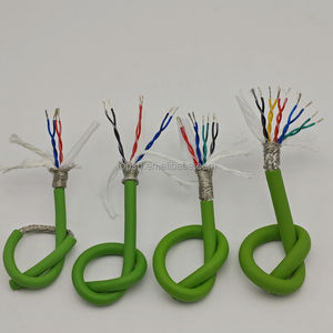 Siap untuk dikirim kabel Towline untuk Motor Servo Encoder Multi Core PUR pasangan bengkok rantai tarik <span class=keywords><strong>Harness</strong></span> kawat listrik - Product Image 6