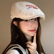 Casquette brodée American's Diner en toile de coton, décontractée, printemps-été, pour femme, respirante, protection solaire - Product Image 5