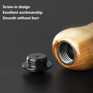 CHILENT moulinet bouton à main poignée en <span class=keywords><strong>bois</strong></span> massif moulinet de pêche poignée bûches naturelles outil de pêche Construction en <span class=keywords><strong>bois</strong></span> naturel outil de pêche - Product Image 6