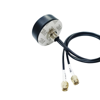 Antenne GPS GSM externe pour voiture avec support magnétique rond actif et câble RG174 pour antennes de communication SSMA