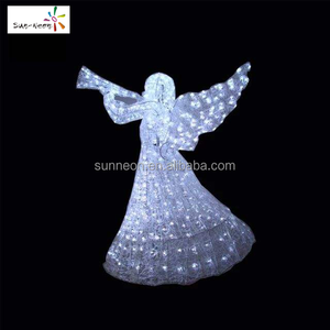 Décorations lumineuses de Noël pour l'extérieur, lumières LED d'ange pour l'extérieur - Product Image 4