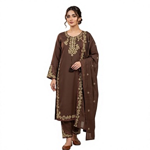 ESTA TEMPORADA DE BODAS, PRUEBA NUESTRO TRAJE PLAZZO DE DISEÑADOR CON BORDADOS Y DUPATTA - Product Image 1