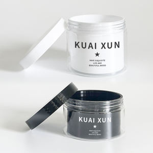 Vente en gros <span class=keywords><strong>de</strong></span> pots cosmétiques en plastique PET PP à double paroi, ronds, vides, blancs, pour crème pour le visage, contenants <span class=keywords><strong>de</strong></span> 50 ml - Product Image 5