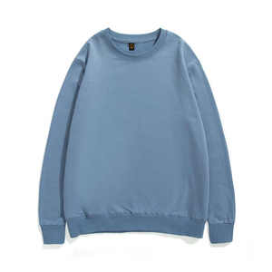 Sweatshirts surdimensionnés en coton 100% de qualité supérieure pour hommes en vrac pulls neutres unis personnalisés - Product Image 6