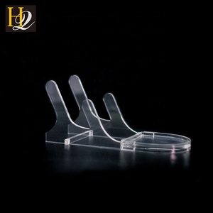 Nhà cung cấp Trung Quốc thời trang bảng Top rõ ràng Acrylic tấm đứng Acrylic cup chiếc đĩa hiển thị khán đài - Product Image 4