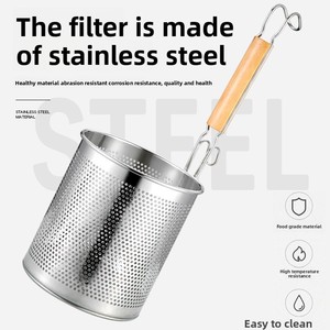 Colador Antideslizante y Resistente al Calor Fang Liren FL-1, Cuchara para Remover Fideos, Tamiz de Acero Inoxidable para Harina - Product Image 2