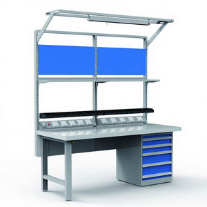 Industrielle Edelstahl tische Hochleistungs-Metallwerkstatt-Tisch werkbank - Product Image 1